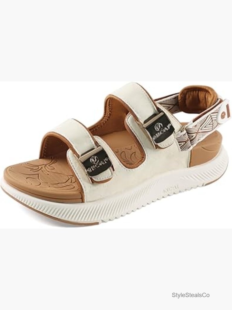 Women's Orthopedic Sport Sandals With Arch Support Platform Hiking